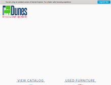 Tablet Screenshot of dunesoffice.com